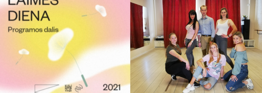 2021-03-17 LAIMĖS DIENA SU BALLARE SUKURTU FLASHMOBU